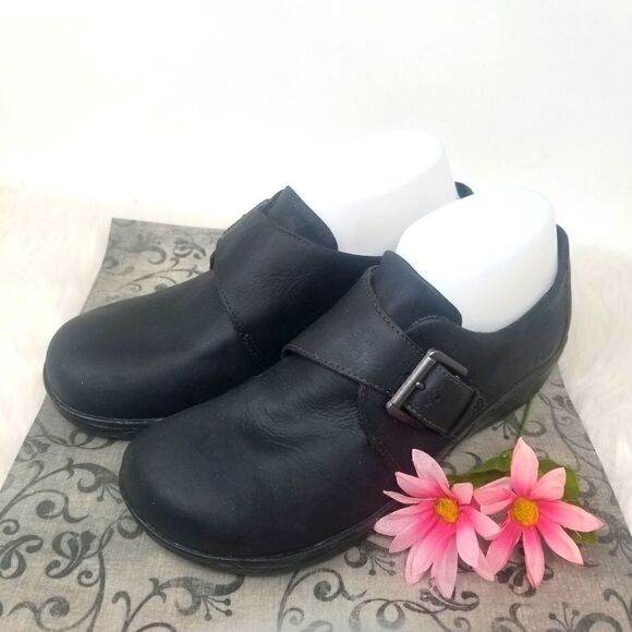 COPY - b.o.c black leather shoes. Size 8.5 - Picture 1 of 11